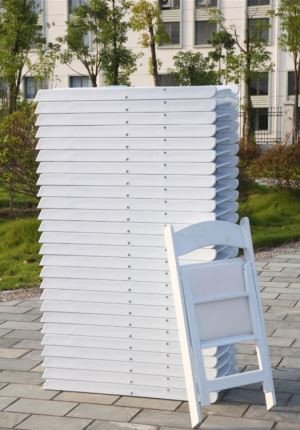 Outdoor Wit Plastic Rest Leisure Sun Badstoel