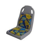 Plastikowe siedzisko z miękkim uchwytem do transportu publicznego