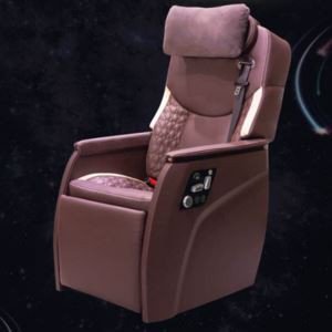VAN Modifild Seat เบาะรถหรูแบบปรับพนักพิงศีรษะ / เบาะรถยนต์ไฟฟ้าแบบเดี่ยวพร้อมข้อความ