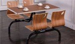 Z Font Sharp Chair Chair для ресторану швидкого харчування
