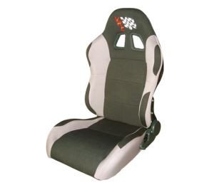 Fibra de vidrio Racing Sport Auto asiento de coche con reclinable