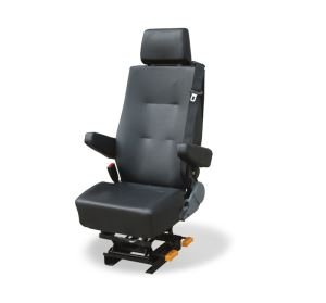 Asiento ergonómico para el conductor con ajuste de altura Respaldo reclinable para autobuses medianos Autobús urbano