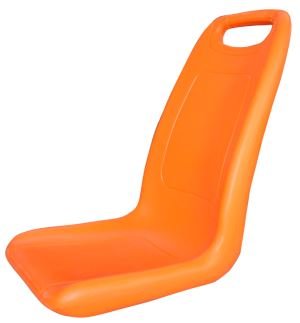 Asiento de autobús urbano de plástico PP con cojín de tela