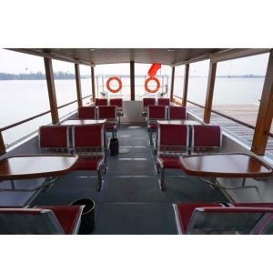 Asientos de pasajeros para barcos con reposabrazos de aluminio