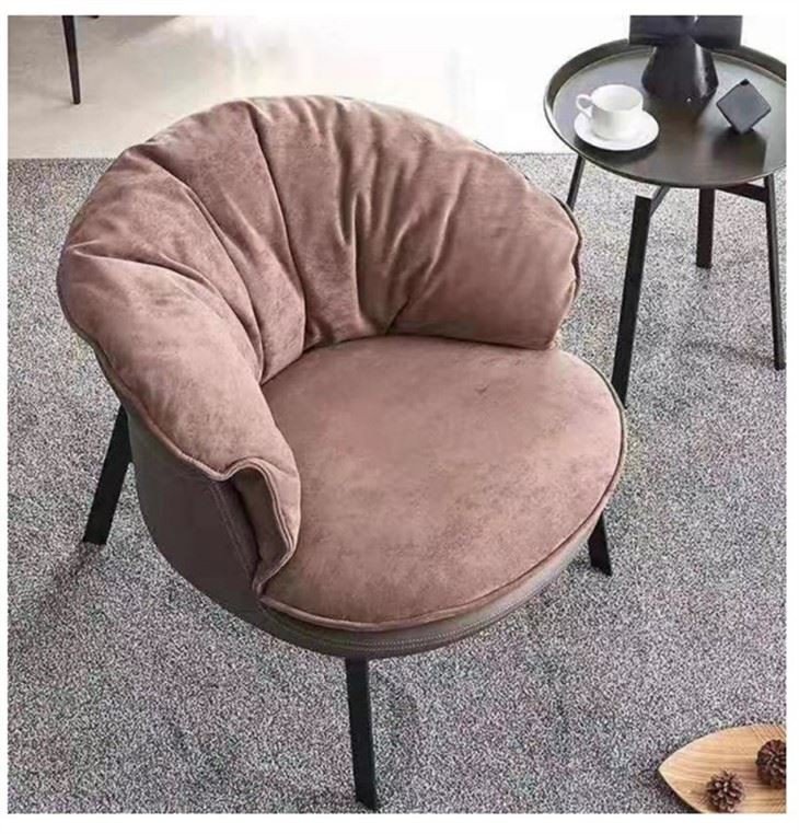 Hotel Stainless Steel Legs Sofa Chairs