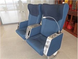 Asiento de barco plegable de lujo