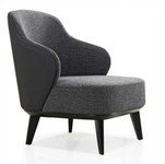 Silla de sofá individual moderna